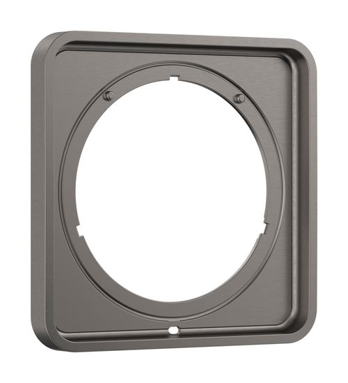 Hansgrohe-HG-Verlaengerungsrosette-SoftCube-5-mm-Brushed-Black-Chrome-13613340 gallery number 1